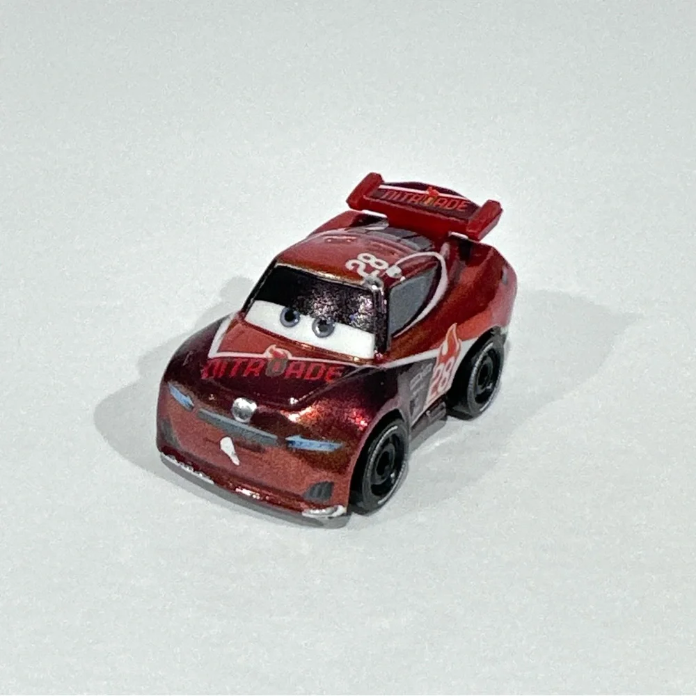 Disney Cars 3 Die-cast Mini Racer Metallic Tim Treadless #28 Nitroade
